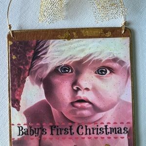 Baby’s First Christmas Ornament